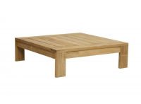 Hamptons Square Coffee Table - Natural Teak